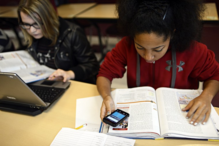 Should students be allowed to use cell phones in school? | The Hawk